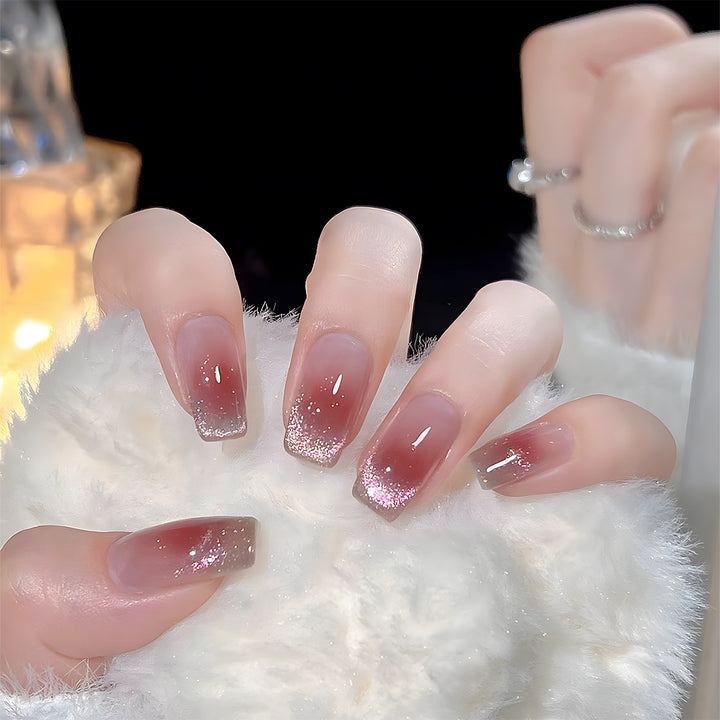 Elegant Stiletto Press-On Nail Art Set Bowlift 1788496342