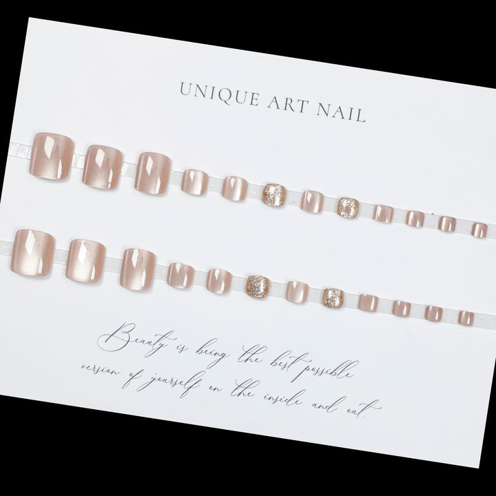 Decorative Gem-Studded Toe Nail Art Bowlift