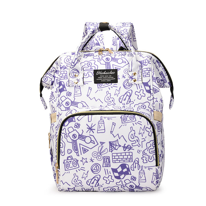Artistic Patterned Backpack