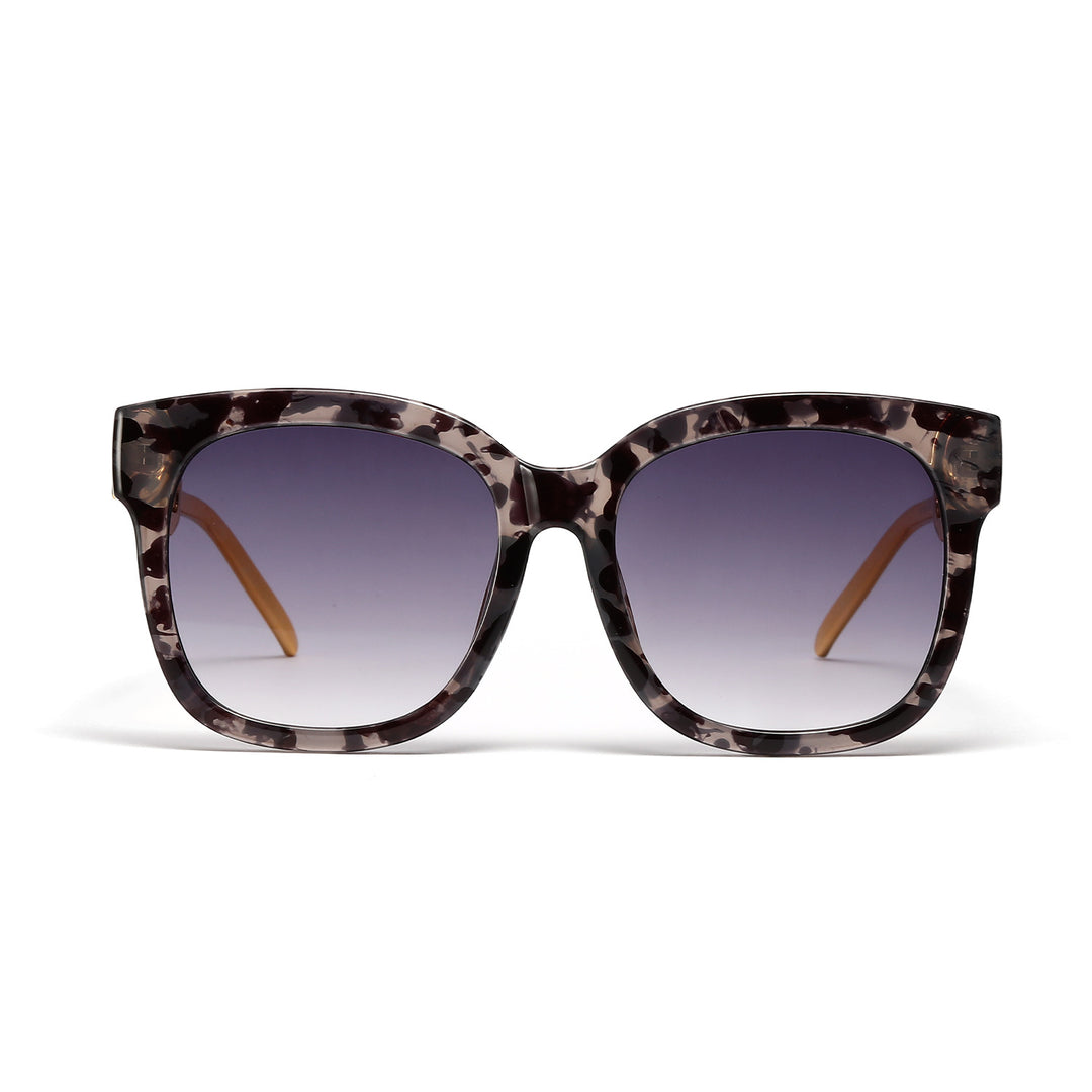 Ladies fashionable oversized sunglasses with luxurious chain frame Bowlift