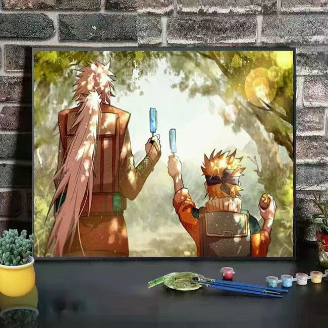 Anime-Inspired Wall Art Print Bowlift