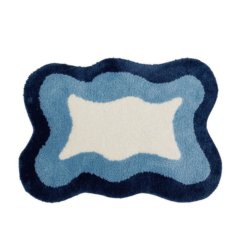 Abstract Shaped Area Rug Bowlift
