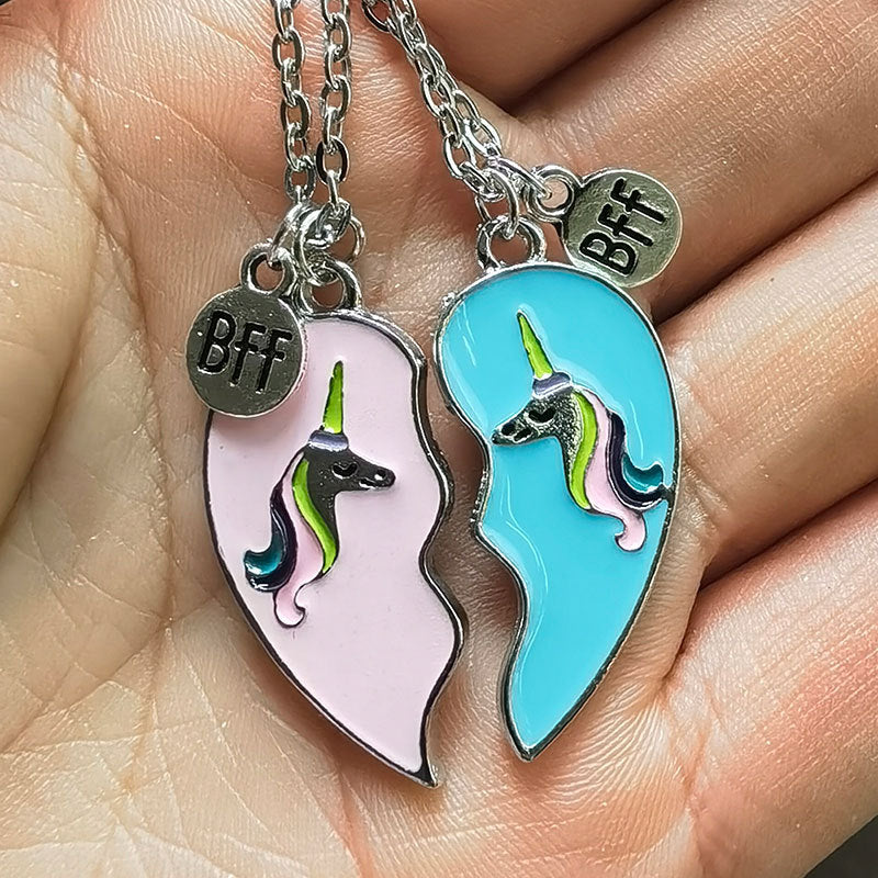 Friendship Heart Pendant Necklace Bowlift