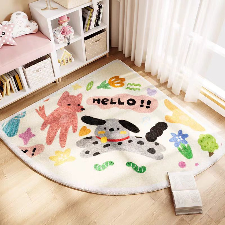 Fun Cartoon-Themed Area Rug