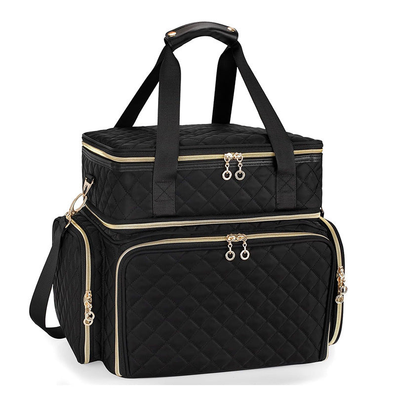 Elegant Quilted Storage Bag Bowlift