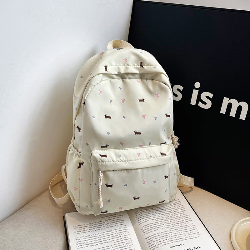 Playful Dog-Themed Backpack