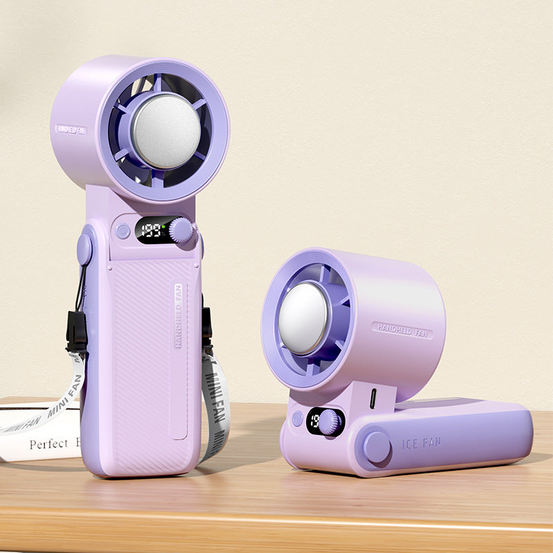 Compact Rechargeable Handheld Fan Bowlift