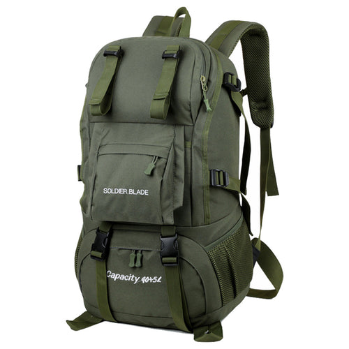 Outdoor backpack with separate shoe compartment and water-repellent material Bowlift