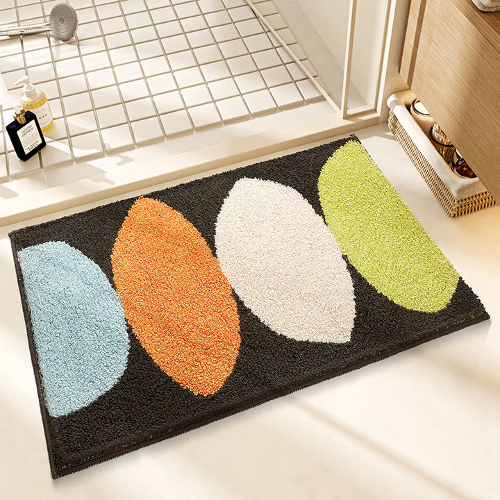 Floral Bath Mat Bowlift