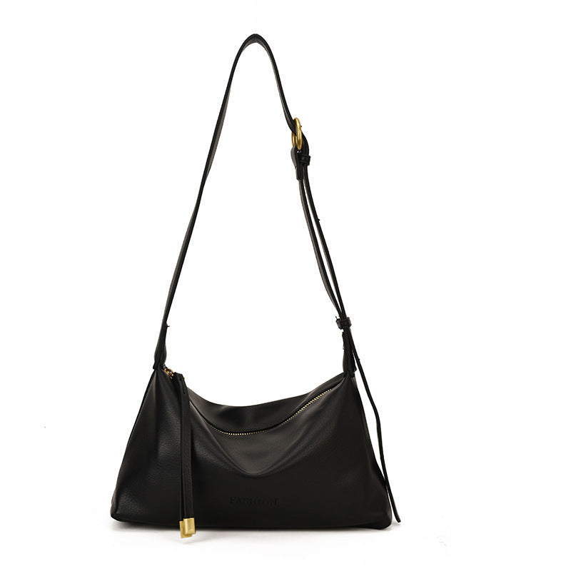 Premium Leather Crossbody Bag Bowlift