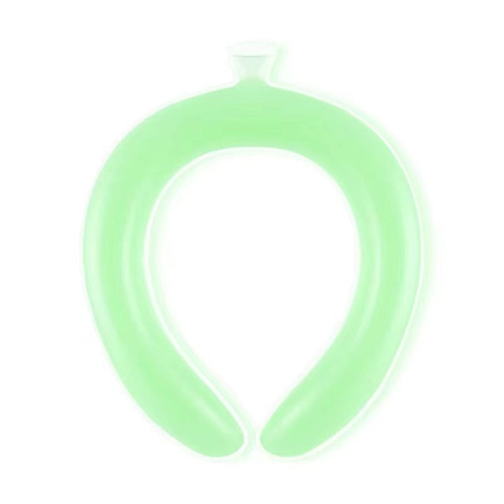 Women's flexible silicone LED neck light for hands-free reading and sports Bowlift