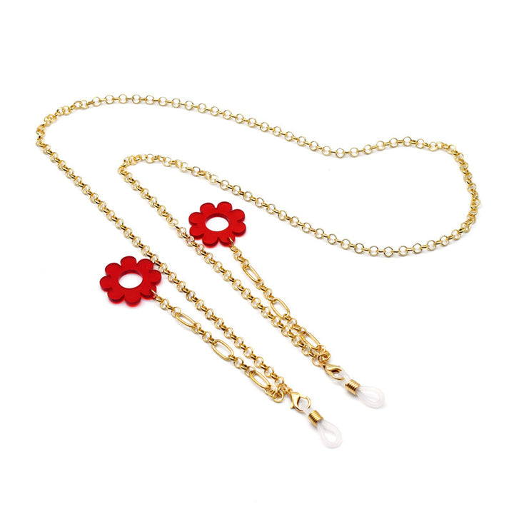 Floral-Designed Eyewear Chain Bowlift