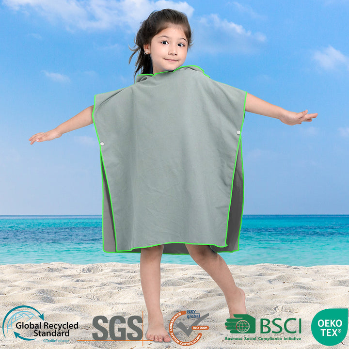Girls Bath Poncho Bowlift