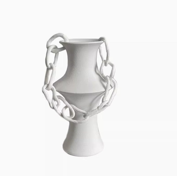 Modern Sculptural Centerpiece Vase