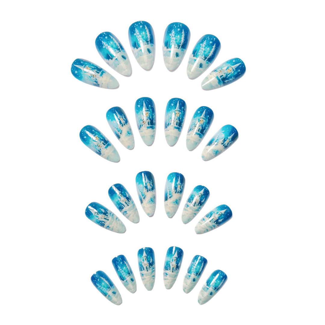 Winter Nail Art Design Bowlift