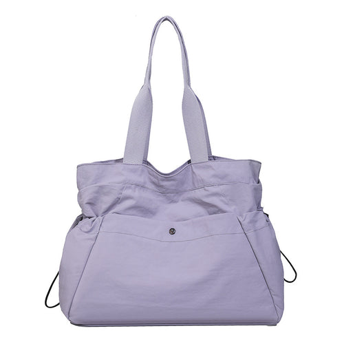 Spacious And Functional Tote Bag With Side Pockets Bowlift