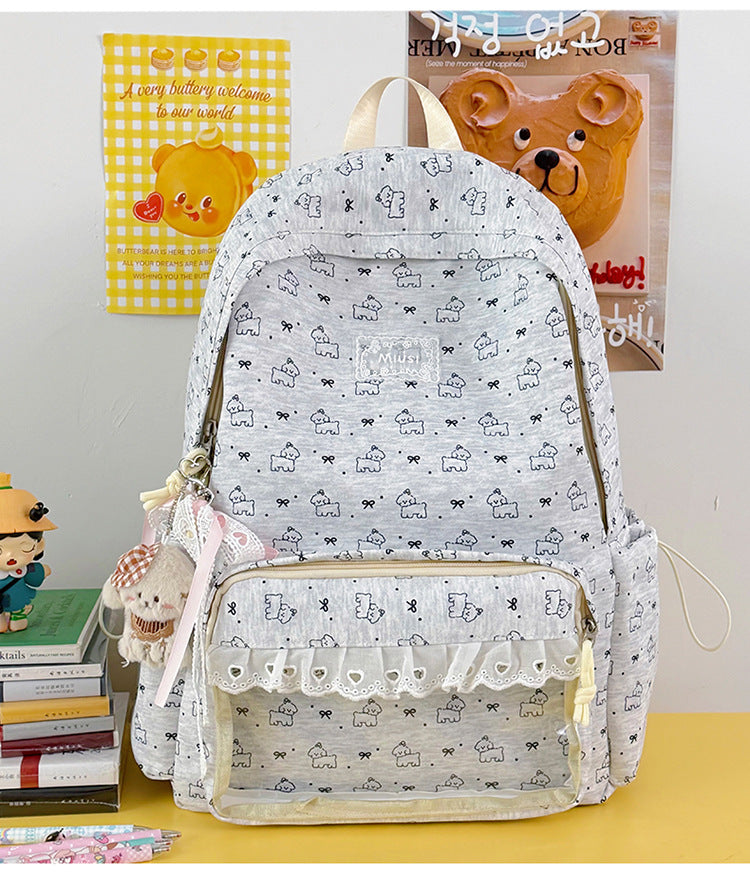 Cute Animal-Themed School Backpack