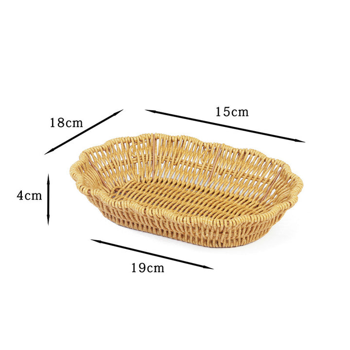 Decorative Woven Serving Tray Bowlift
