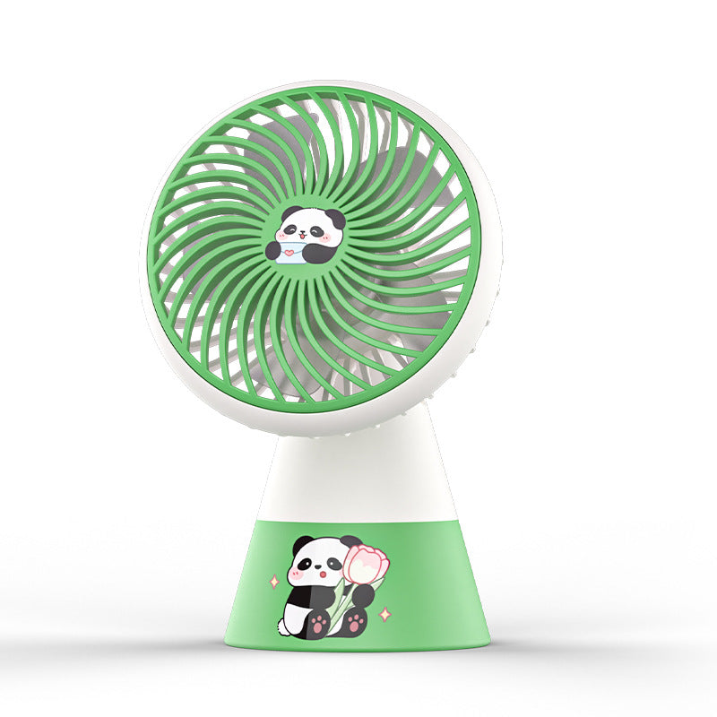 Unisex Portable Hand Fan in Creative Panda Design Bowlift