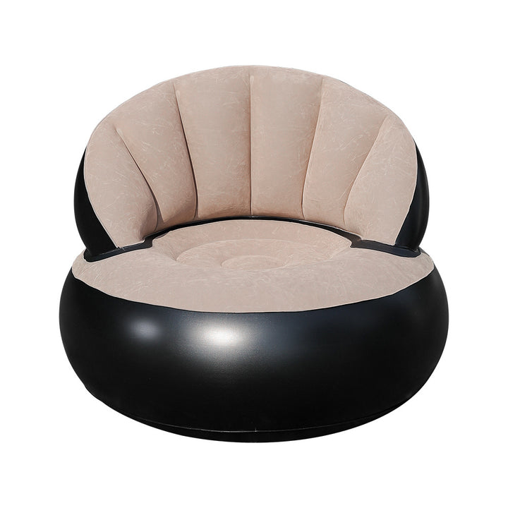 Women's Inflatable Comfort Chair with Soft Surface Structure Bowlift