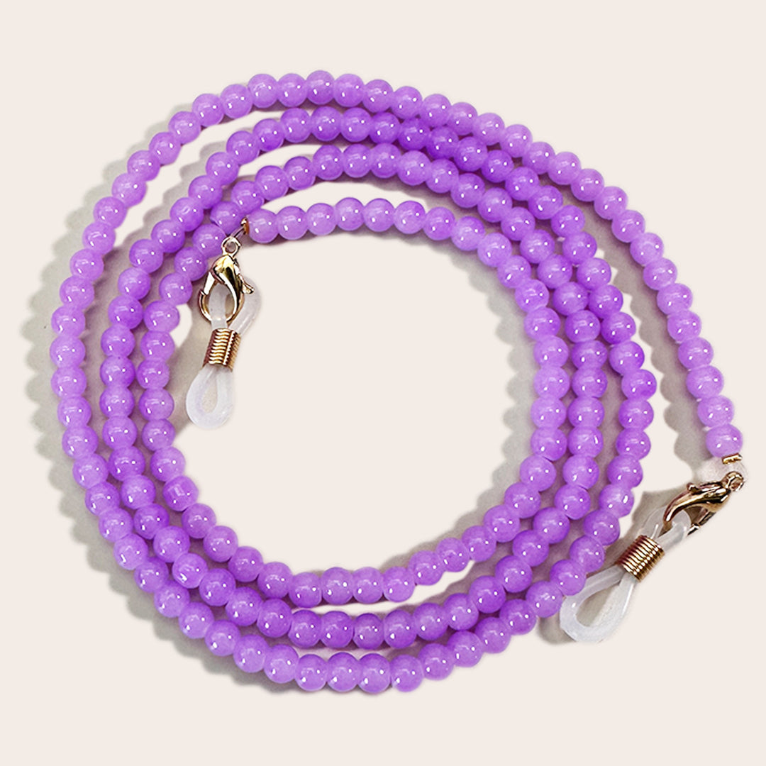 Stylish Beaded Eyewear Chain Bowlift