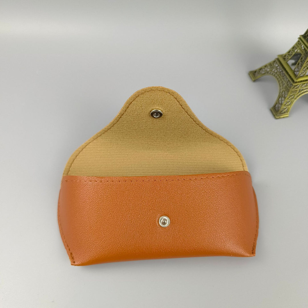 Leather Snap Sunglass Pouch Bowlift