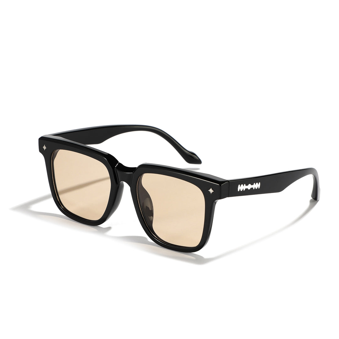 Women's Fashion Square Sunglasses with Stylish Tortoise Shell Design Bowlift