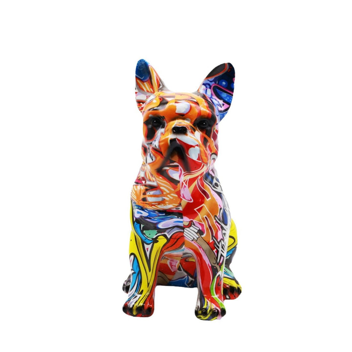 Artistically designed bulldog figure Bowlift