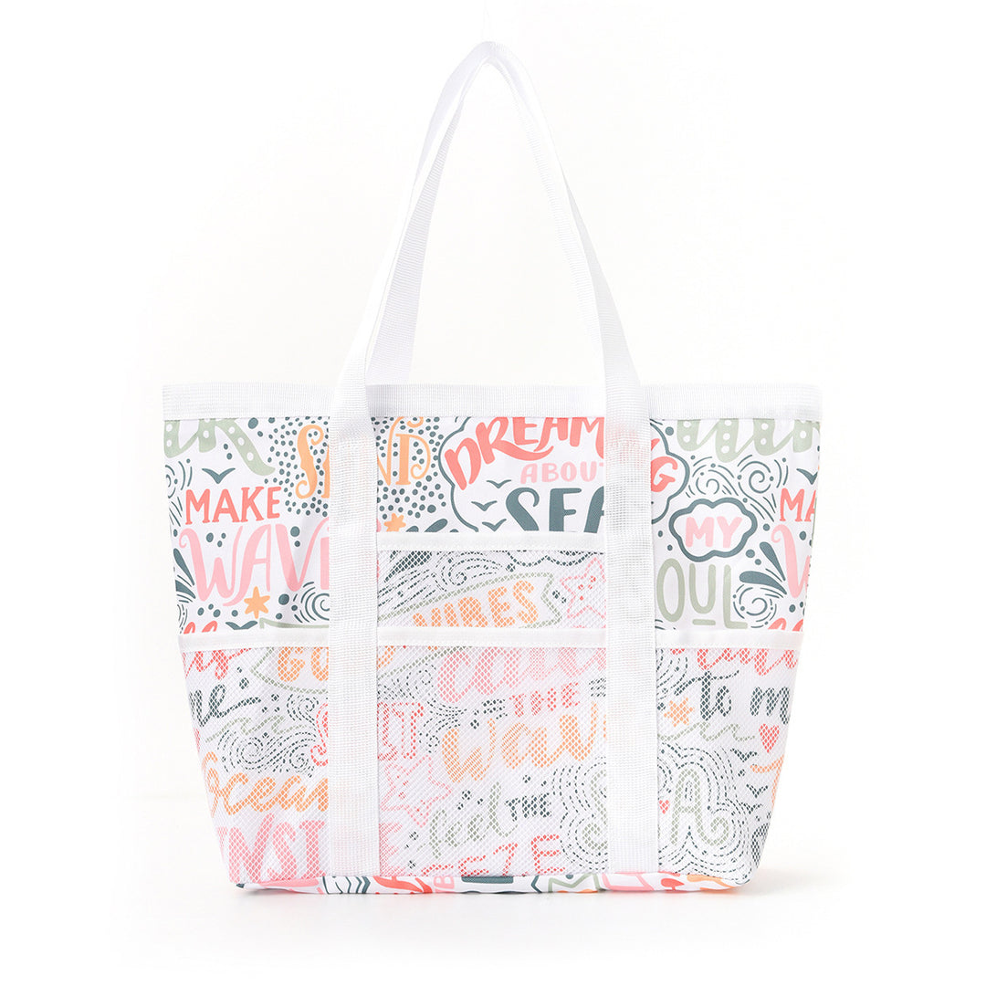 Beach bag with breathable design and large compartment Bowlift