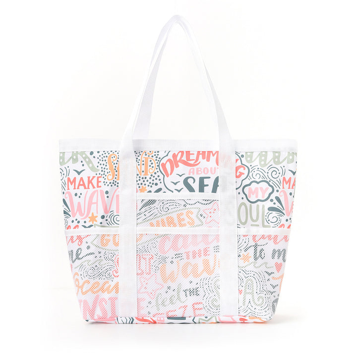 Beach bag with breathable design and large compartment Bowlift