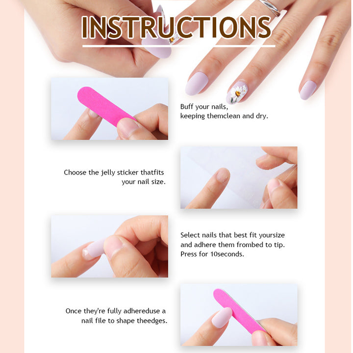 Nail art set with elegant patterns and creative designs Bowlift