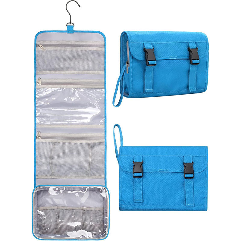 Multifunctional cosmetic bag with hook Bowlift