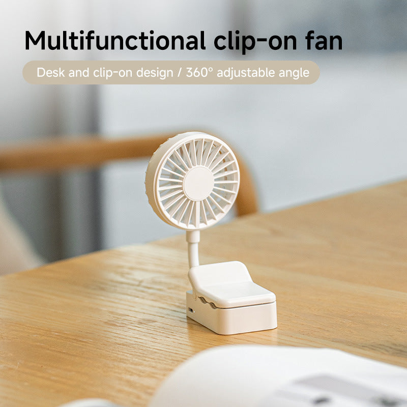 Unisex Clip-On Portable Fan Bowlift