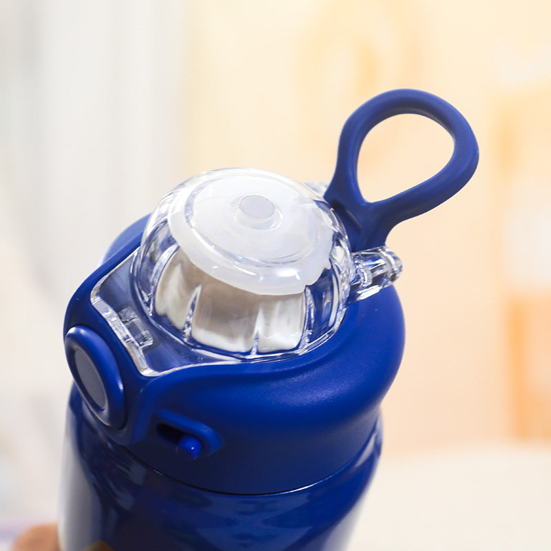 Women's Insulated Water Bottle with Practical Carrying Strap Bowlift