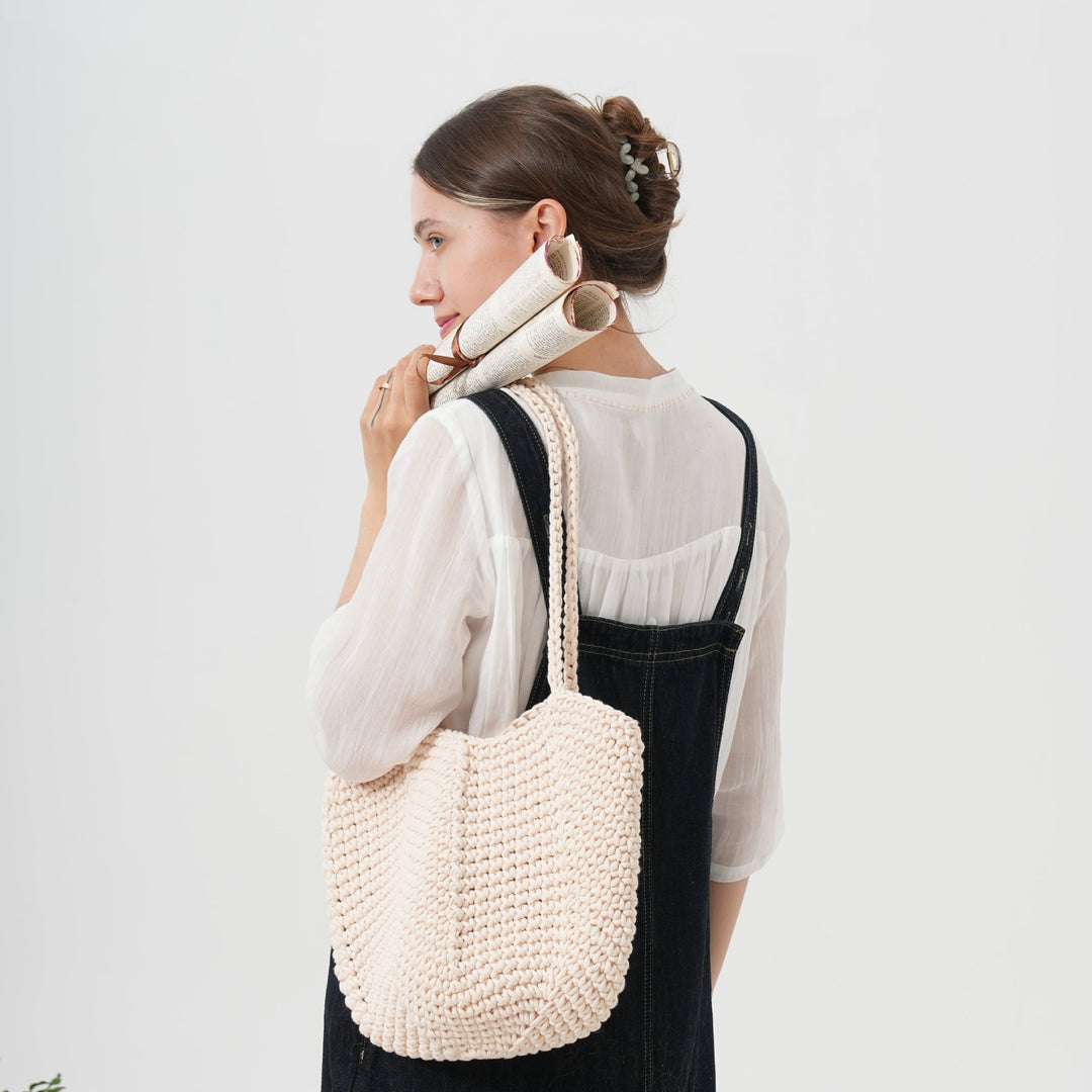 Handmade Tote Bag Made from Organic Material Bowlift