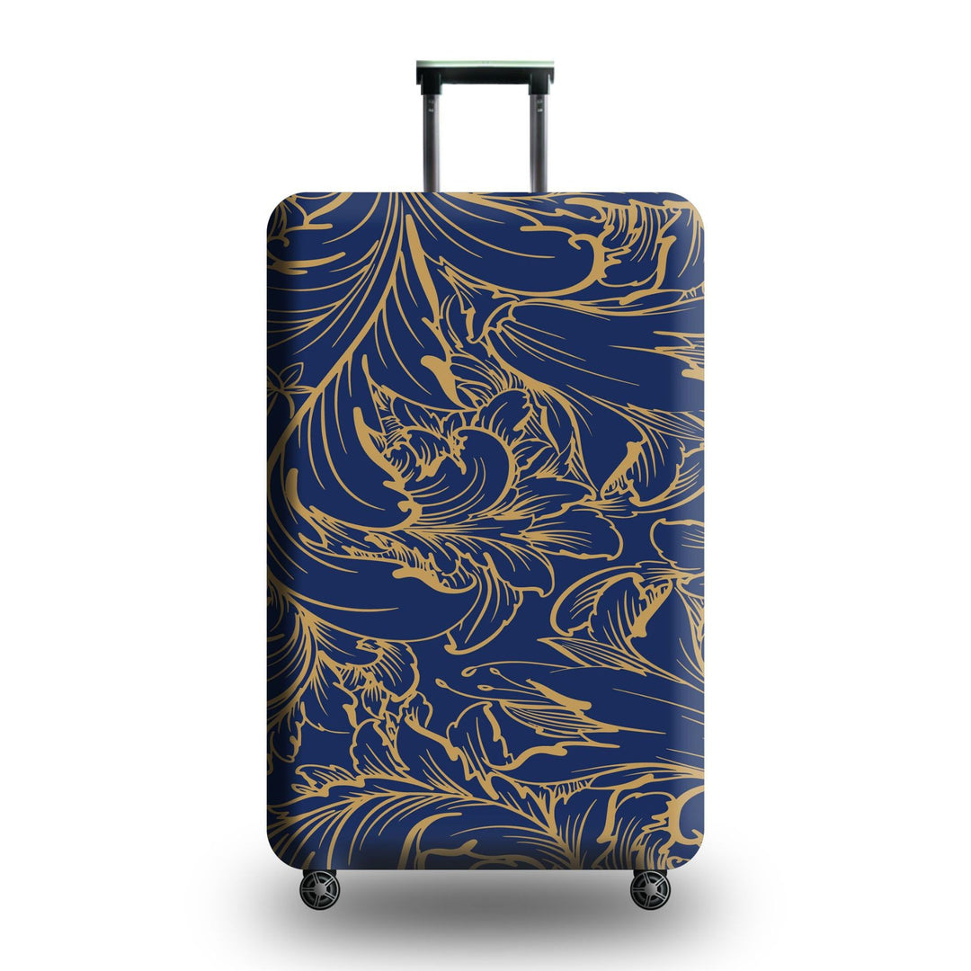 Unisex hard shell trolley with eye-catching marble print, telescopic handle and impact-resistant construction Bowlift
