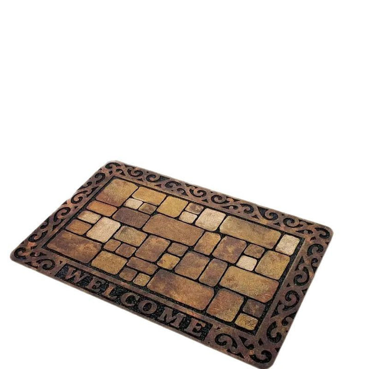 Decorative Stone Pattern Area Mat Bowlift