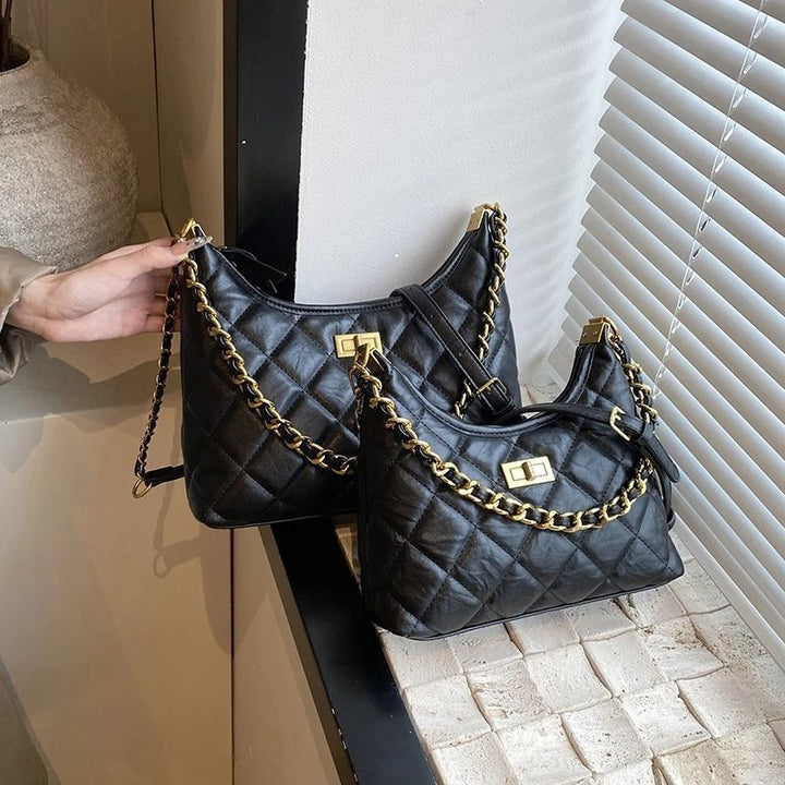Quilted Luxury Handbag Bowlift