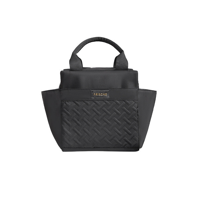 Stylish Woven Handbag Bowlift