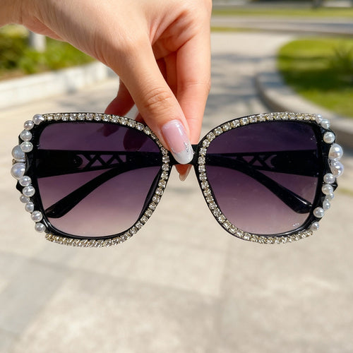 Ornate Cat-Eye Sunglasses Bowlift