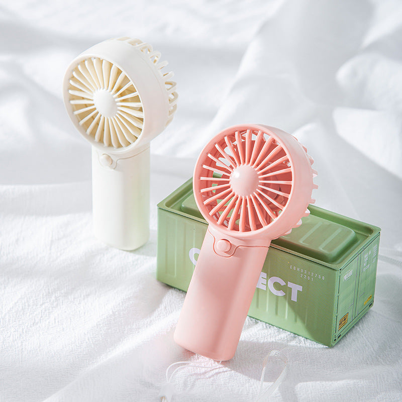 Women's portable mini handheld fan with innovative air circulation Bowlift