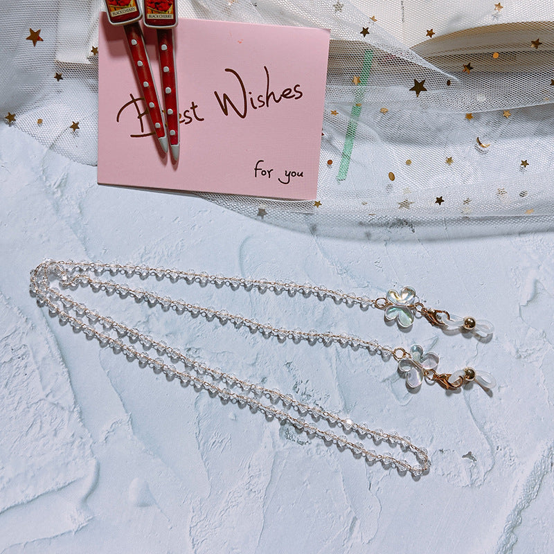 Pearl Glasses Holder Chain with Elegant Pendants Bowlift