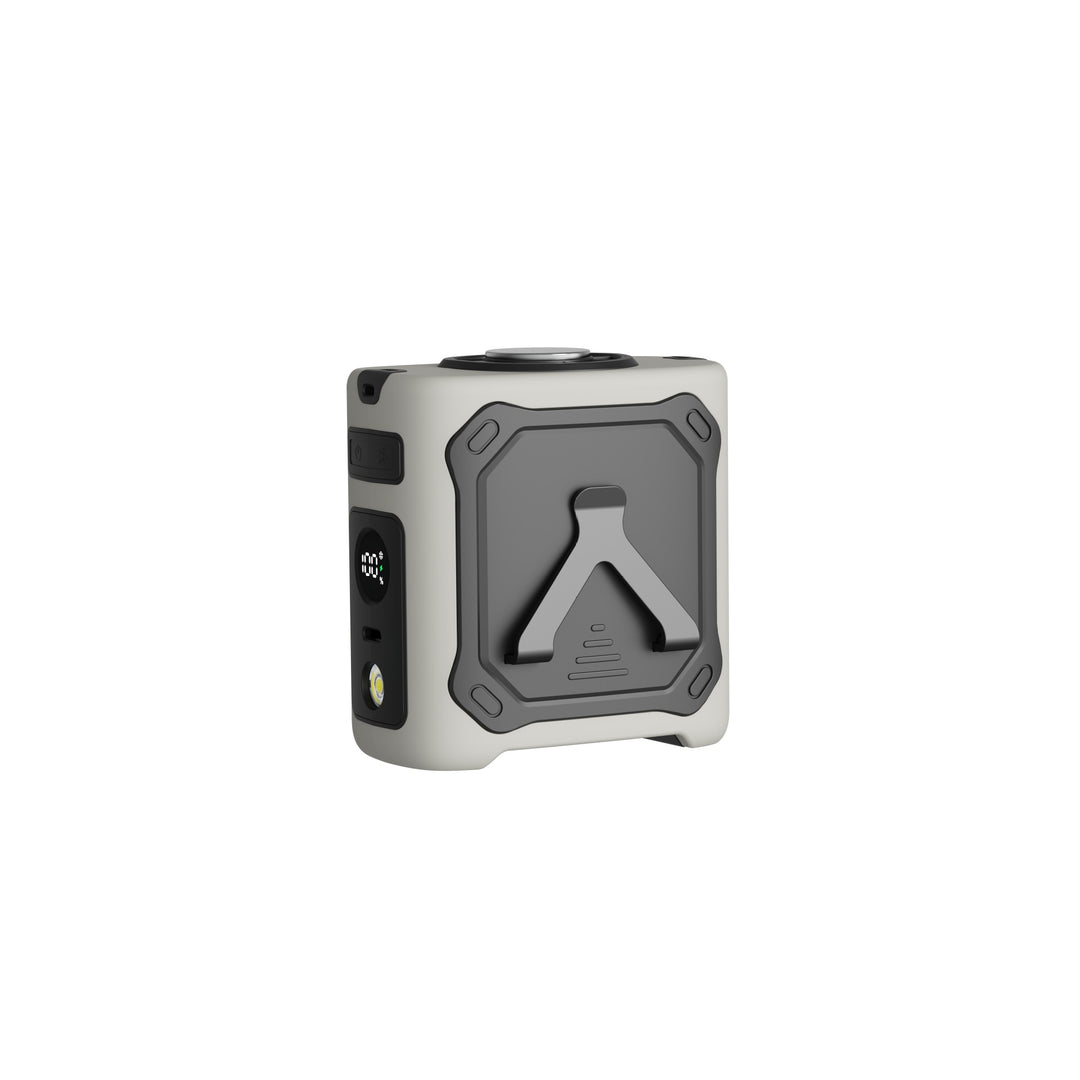 Unisex Compact Power Bank with Integrated Flashlight Bowlift