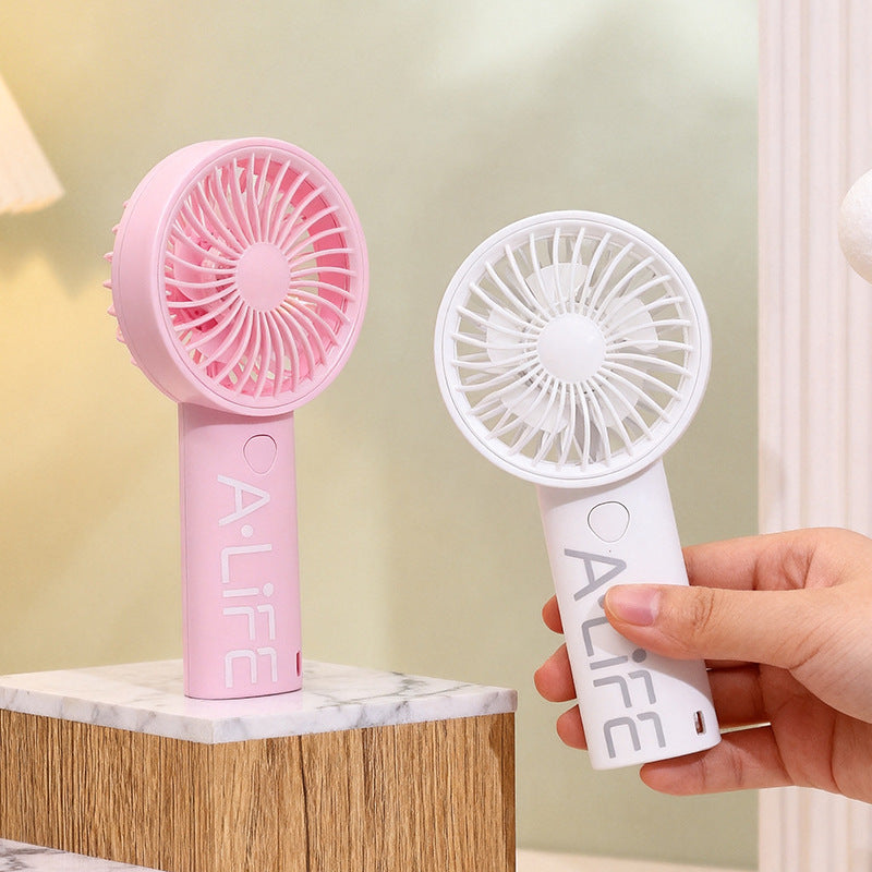 Women's Portable Hand Fan with USB Charging Function and Ergonomic Design Bowlift 1782398222