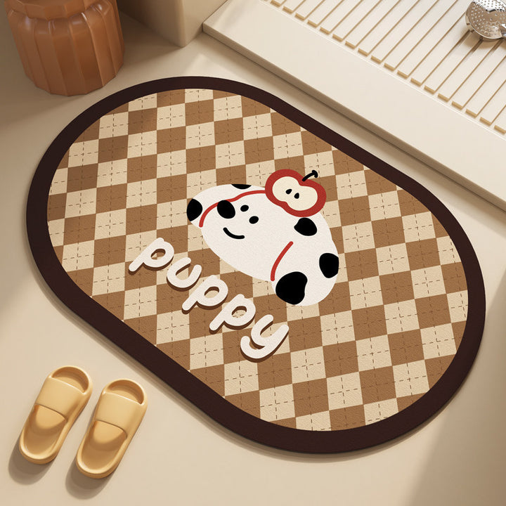 Decorative Bath Mat Bowlift
