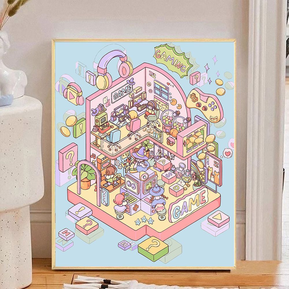 Whimsical Storybook Art Print Bowlift