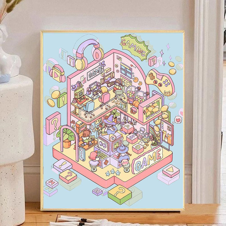 Whimsical Storybook Art Print Bowlift