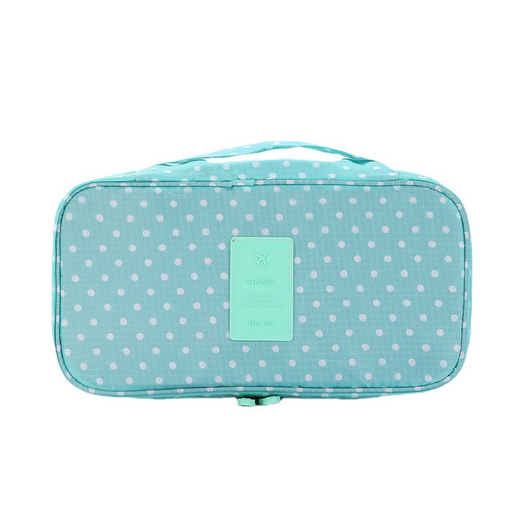Polka Dot Travel Toiletry Organizer Bowlift