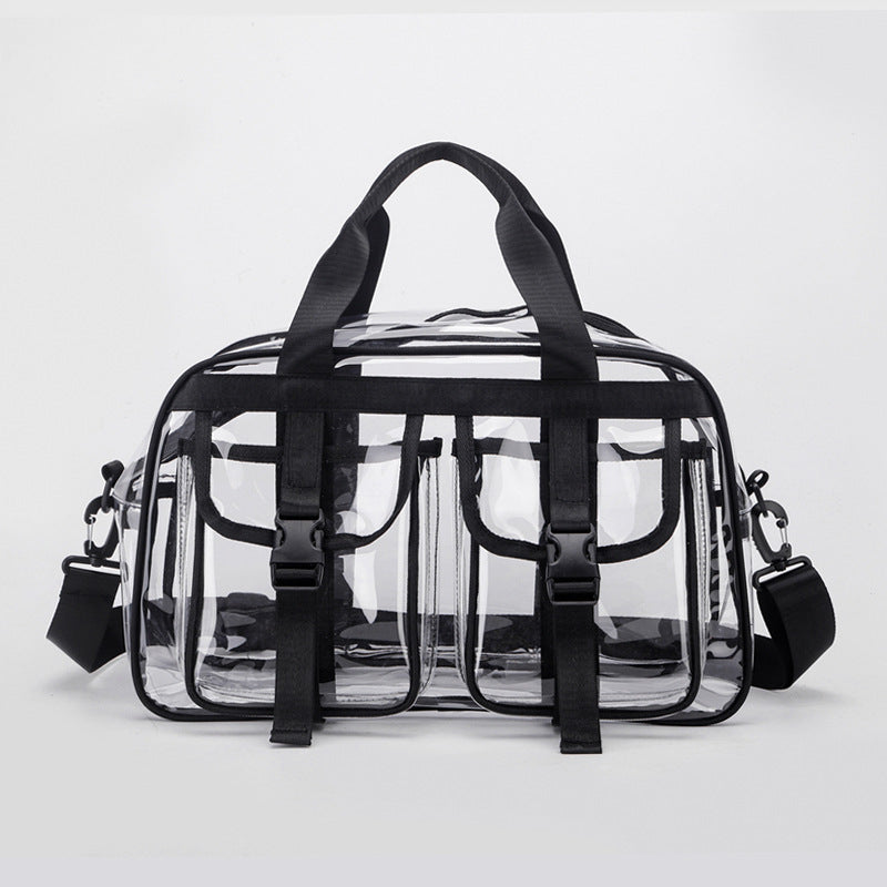 Transparent tote bag with multiple compartments Bowlift