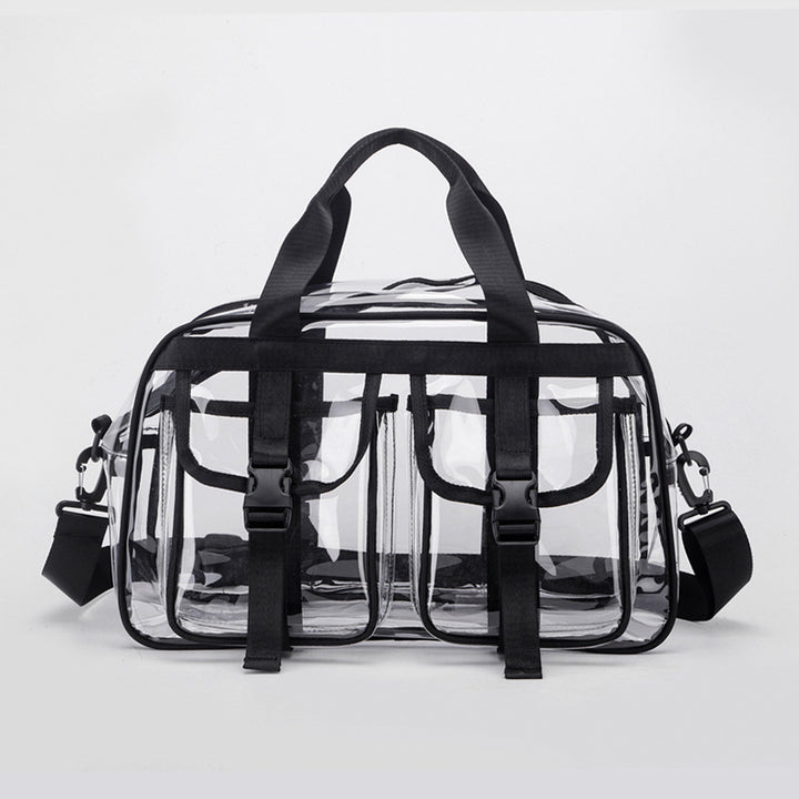 Transparent tote bag with multiple compartments Bowlift
